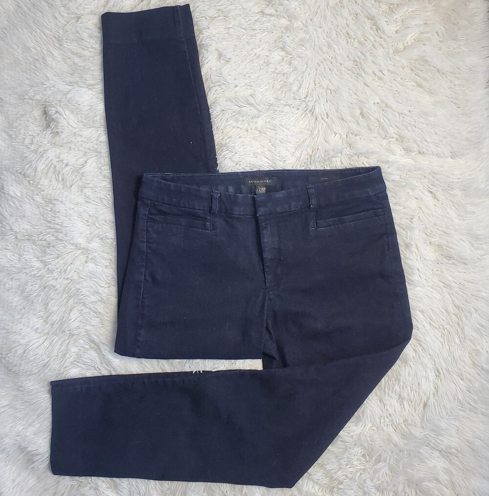 Banana Republic Sloan Mid-Rose Trouser Jeans 10